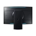 SAMSUNG Odyssey Ark LS55BG970NUXUF 55" 165Hz 1ms UHD Quantum Mini-Led 1000R Pivot Gaming Monitör Siyah resmi
