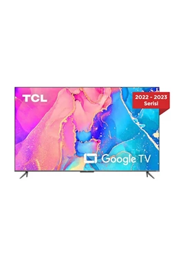 TCL 55C635 55 inç 139 Ekran Uydu Alıcılı Google Smart 4K Ultra HD Q LED TV resmi